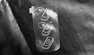 Printed protective tape